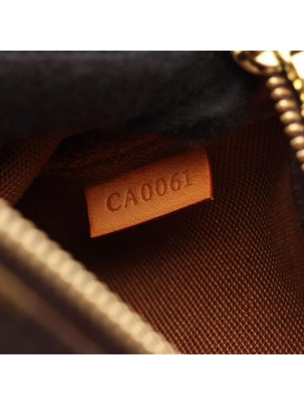 Louis Vuitton Pochette Accessory Soir Canvas Leather Handbag